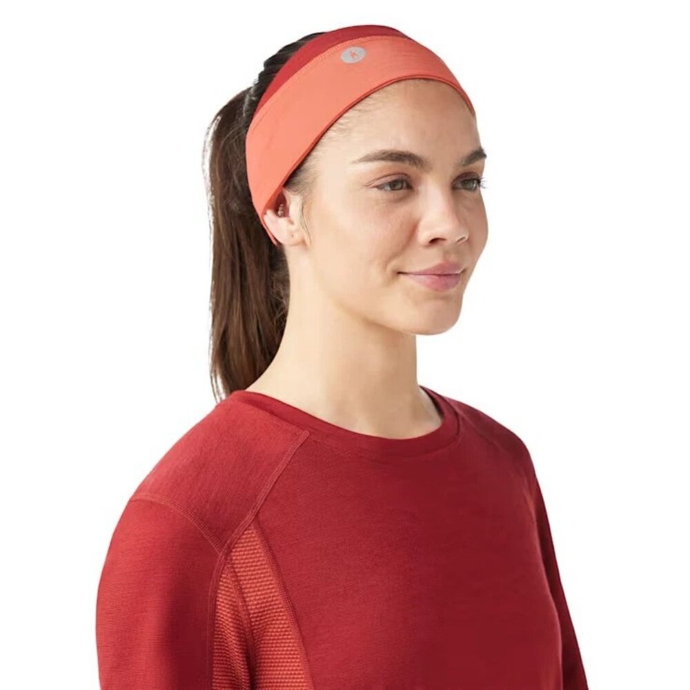 Smartwool Active Ultra Light Headband Adult One Size NWT Coral Reef